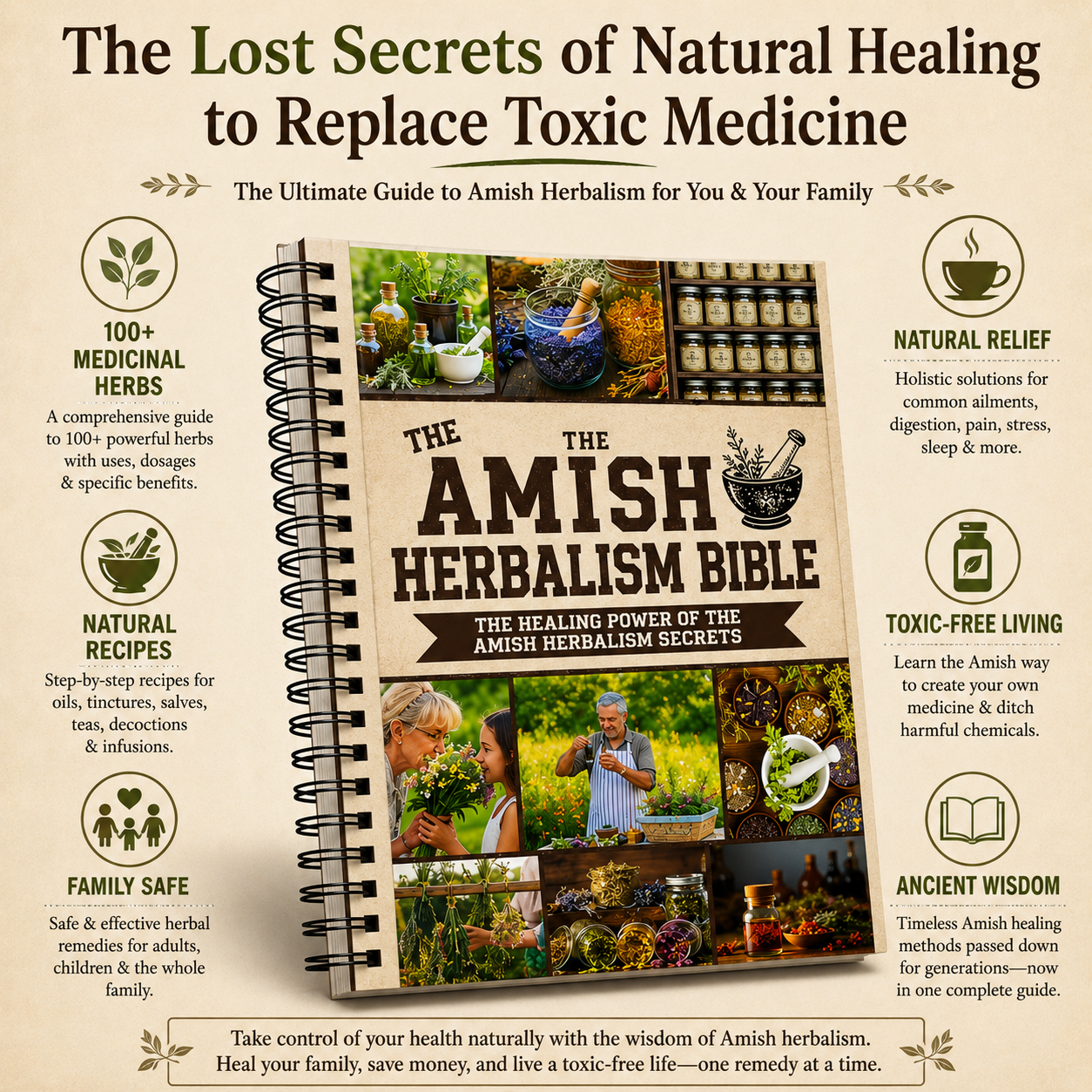 The Amish Herbalism Bible